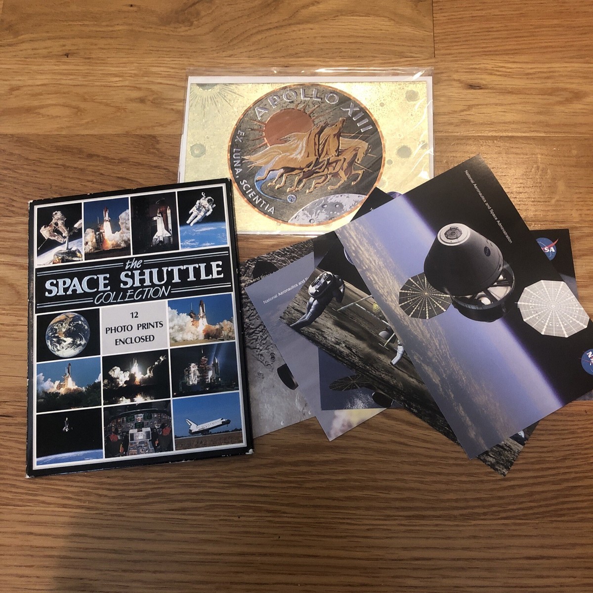 NASA The Space Shuttle Collection 12 Photo Prints Post Cards