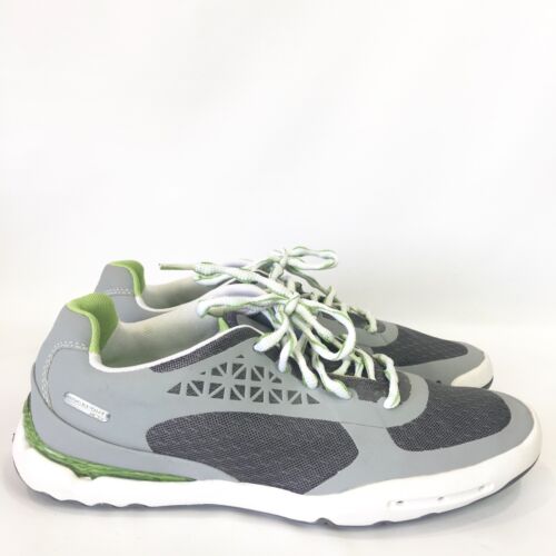 Rockport Mens 9.5 Running Shoes Hydro 2 Molded Gray Green Lace Up Sneaker - 第 1/11 張圖片