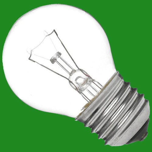 10x Clear Golf Round Dimmable Standard Light Bulb 25W 40W 60W BC ES SBC SES Lamp - Picture 3 of 5
