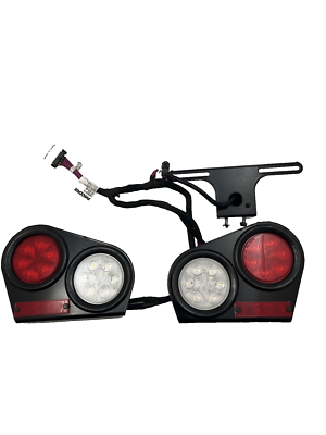 PETERBILT LED TAIL LIGHTS LICENSE PLATE LIGHT W/WIRE HARNESS