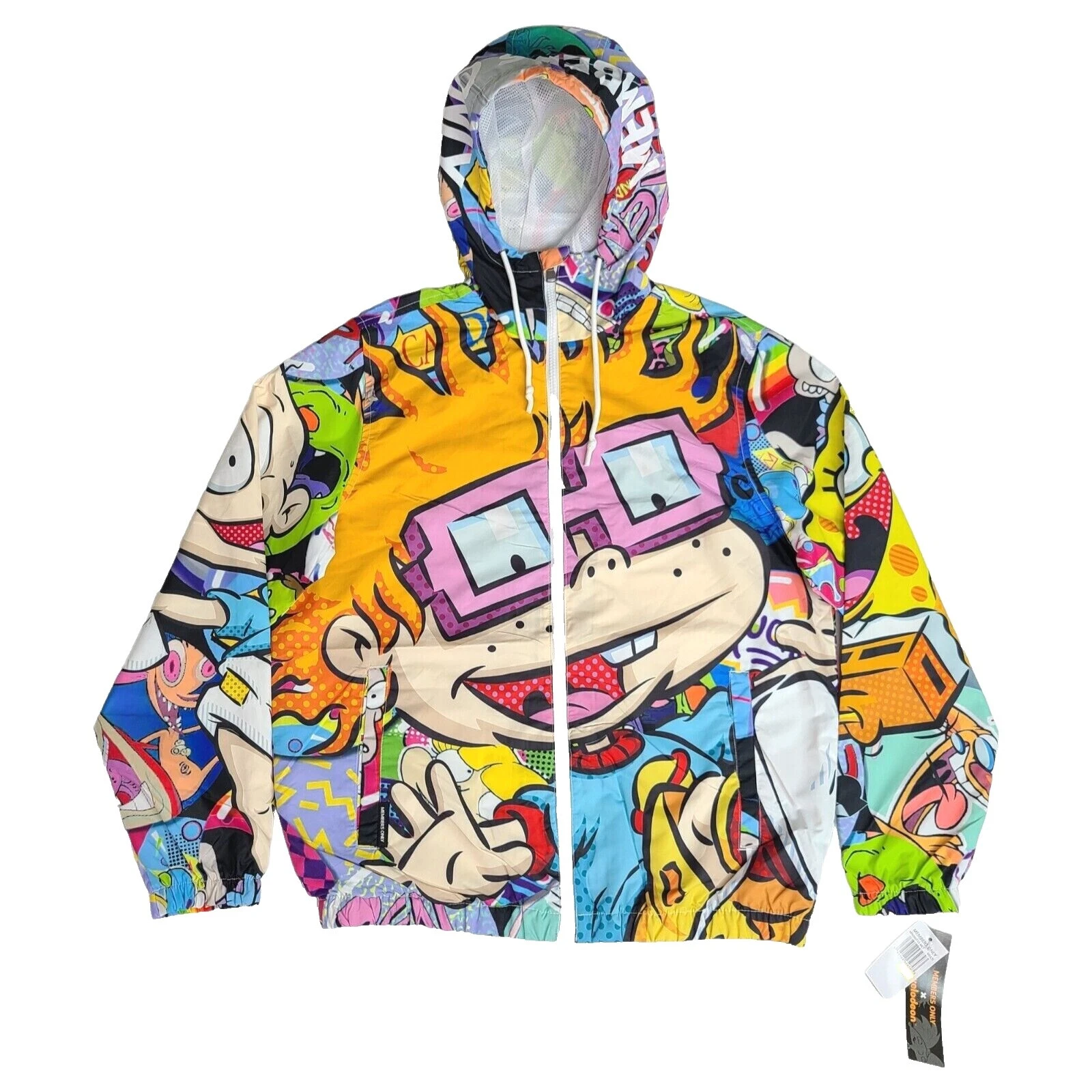 Cazadora chaquetas geométrica para hombres