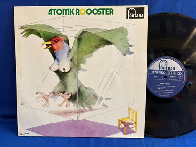 ATOMIC ROOSTER FONTANA 6369001. ORIGINAL HOLLAND LP NEAR MINT