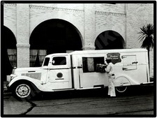 Studebaker Trucks New Metal Sign: 1934 Model T641 Borden's Ice Cream Truck