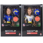COOPER KUPP & MATTHEW STAFFORD LA RAMS NFL GAME CHANGERS 6" Vinyl Figure Set