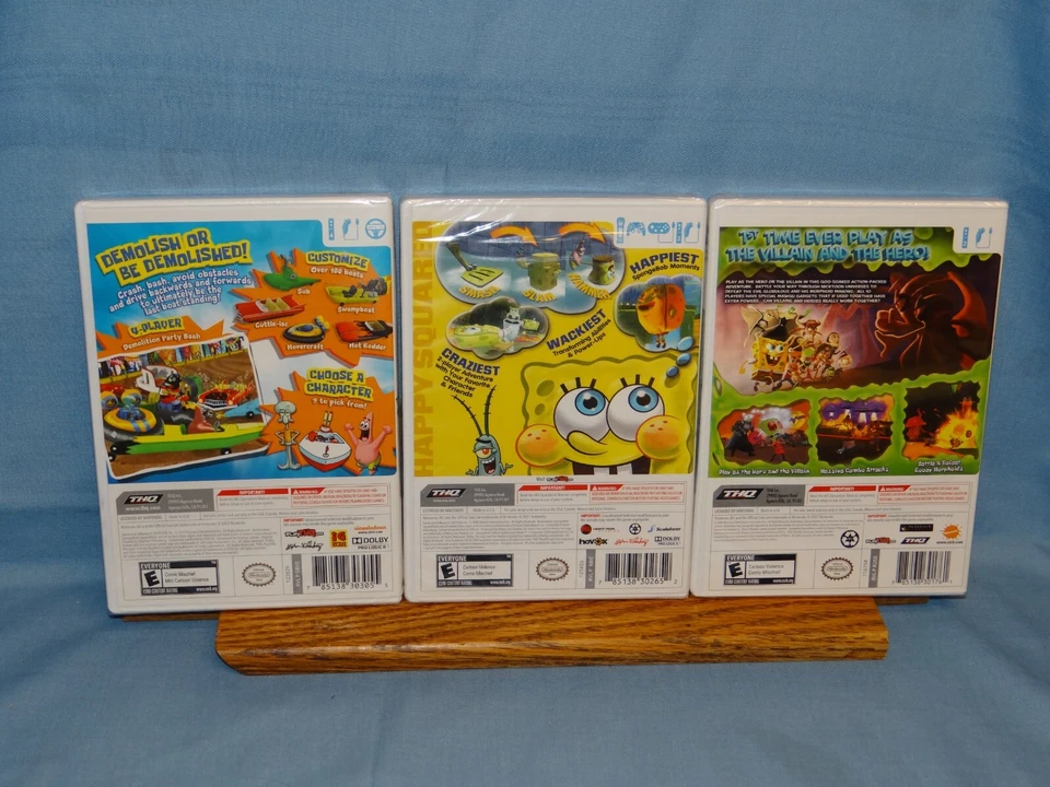 WII SPONGEBOB GAMES COLLECTION - Image 2 of 4