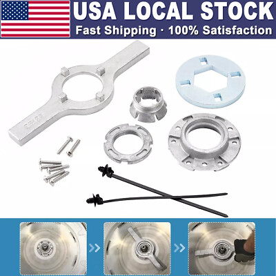 Kit Mozzo Trasmissione Per Lavatrice Con Chiave - Ricambio W10324651 Per Whirlpool, Maytag, Kenmore