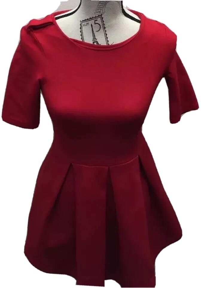 zara red peplum dress Zara | Dresses | Neon Coral Peplum Dress Zara Collection