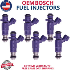 New Oem Bosch X6 Fuel Injectors For 2003 2004 Nissan 350z 3.5l V6 Fbjc-100