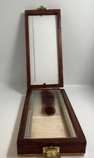 Dexter Trophy Slide Case Box Prop Excellent Blood Slide Box Autograph Microscope