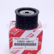 NEW GENUINE OEM TOYOTA TUNDRA LEXUS 1660338012 ACCESSORY DRIVE BELT IDLER PULLEY