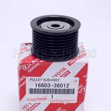 NEW GENUINE OEM TOYOTA TUNDRA LEXUS 1660338012 ACCESSORY DRIVE BELT IDLER PULLEY