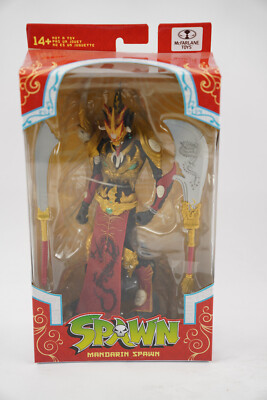 New 7'' McFarlane Toys Spawn Action Figure Mandarin Spawn Red