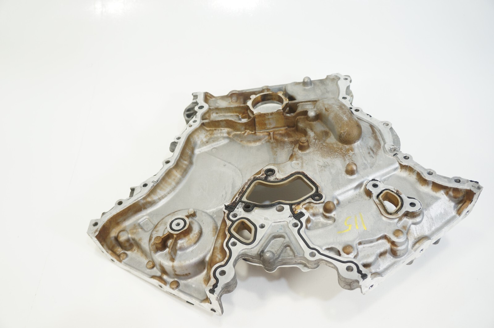 2014-2017 maserati ghibli 3.0 v6 front engine timing chain cover lid pan OEM