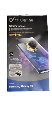 Cellularline Display Schutz Glas ULTRA für Samsung Galaxy S9 