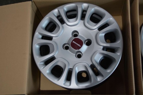 4 cerchi ferro fiat panda new r14 ft005053 - Foto 2 di 6