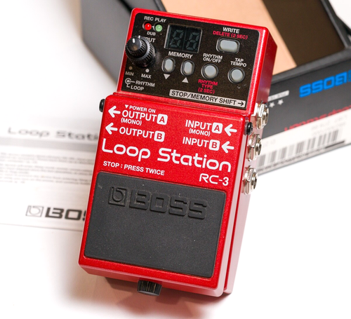 Boss RC-3 Loop Station Pedal - Barely Used - w/ Box - Free Shipping