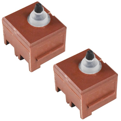 Paquete de 2 interruptores de botón pulsador para amoladora angular serie Milwaukee 6116-6161 - Imagen 1 de 8