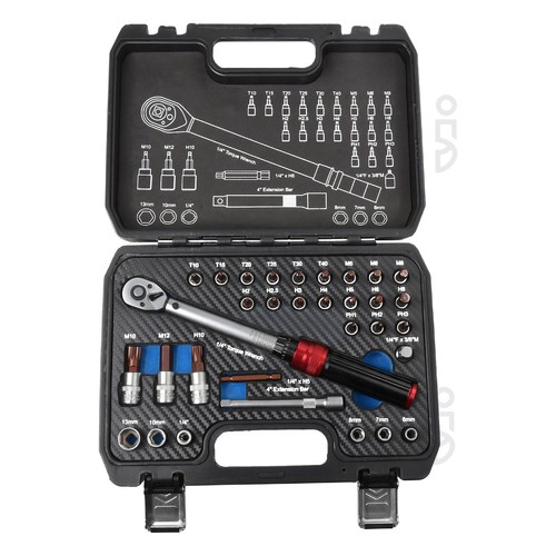Drehmomentschlüssel Fahrrad 1/4" Zoll 2-24Nm Drehmoment Schlüssel Werkzeug Set - Bild 9 von 14
