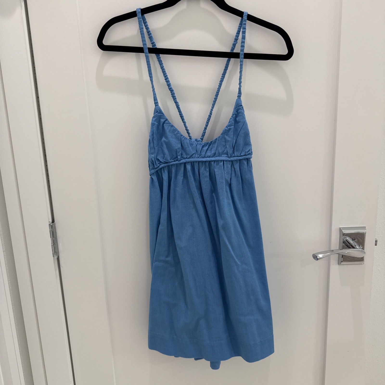 Free People Mini Dress Xs Linen Blend