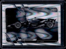 2021 Topps Chrome F1 Roy Nissany Black & White RayWave Refractor #130