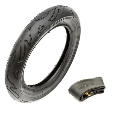 HOTA Tyre & Inner Tube 12.5 x 2.25 Flame Tread 2 Ply Fits Quinny Moodd Pushchair Pram
