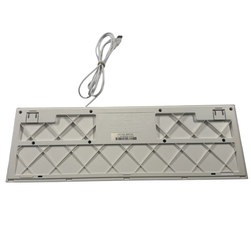 HP USB Multimedia Wired Keyboard - (PR1101U) Tested - Image 3 of 4