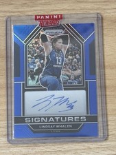 2023 Panini Prizm WNBA Lindsay Whalen Signatures #SG-LWL Blue /49 Auto Sealed