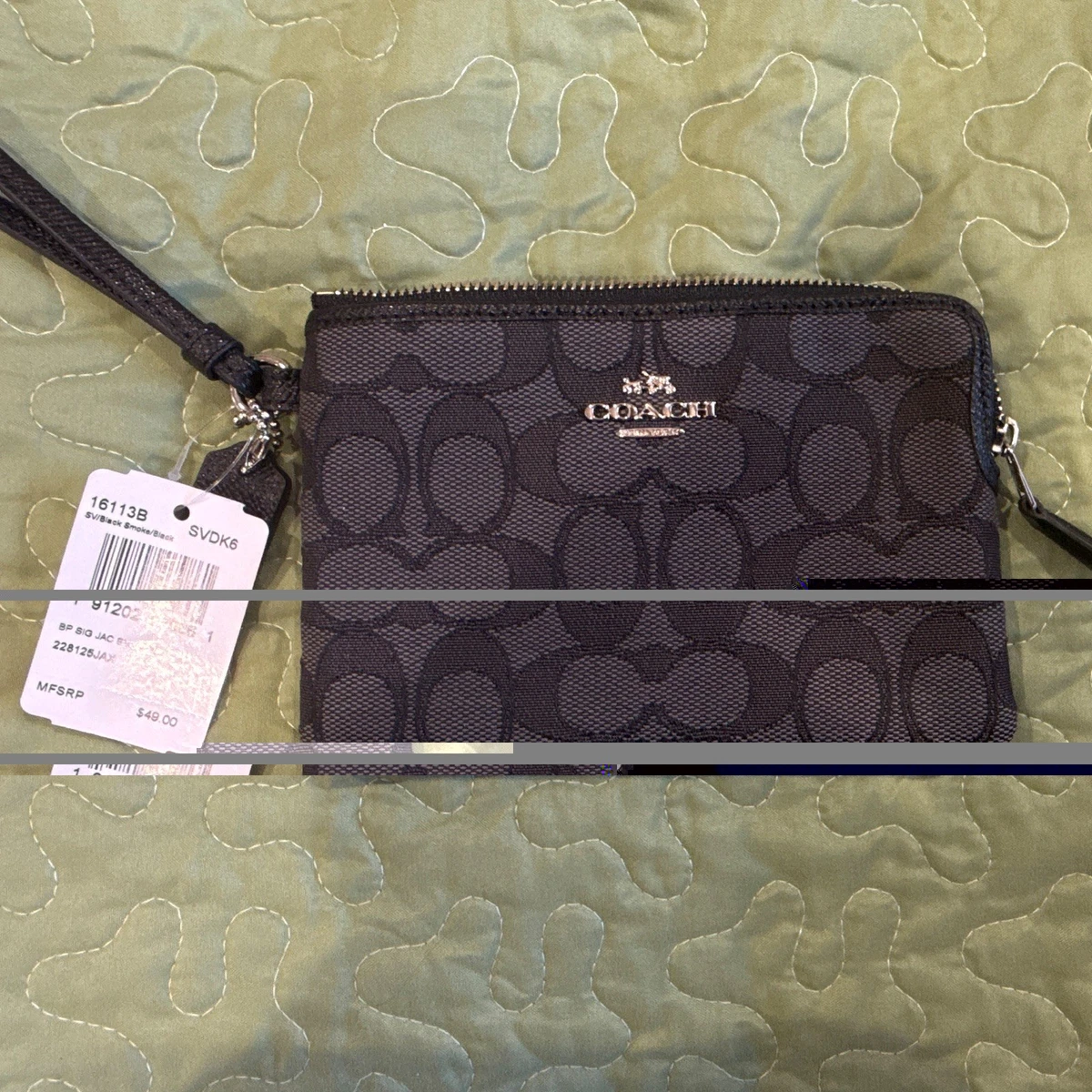 Coach Canvas Black Wallets for Women for sale | eBay