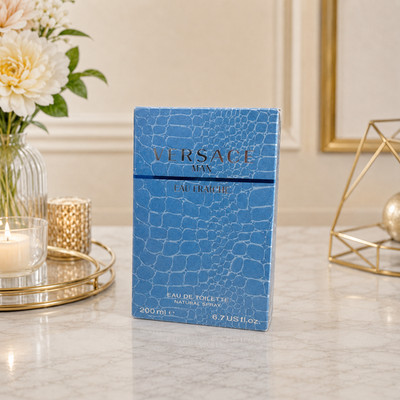 New Versace Eau Fraiche by Versace 6.7oz EDT for Men SEALED