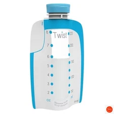 Kiinde Twist Pouch (8oz) - 40ct White