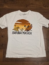 The Lion King T Shirt Adult Large Disney Hakuna Matata Graphic Tee vintage