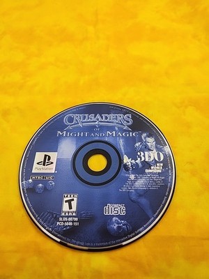 Crusaders of Might and Magic Sony Playstation 1 ps1 Disc Only