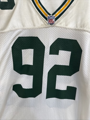 Vintage Russell Athletic NFL Mens 44 Green Bay Packers Reggie White Jersey USA - Picture 2 of 11