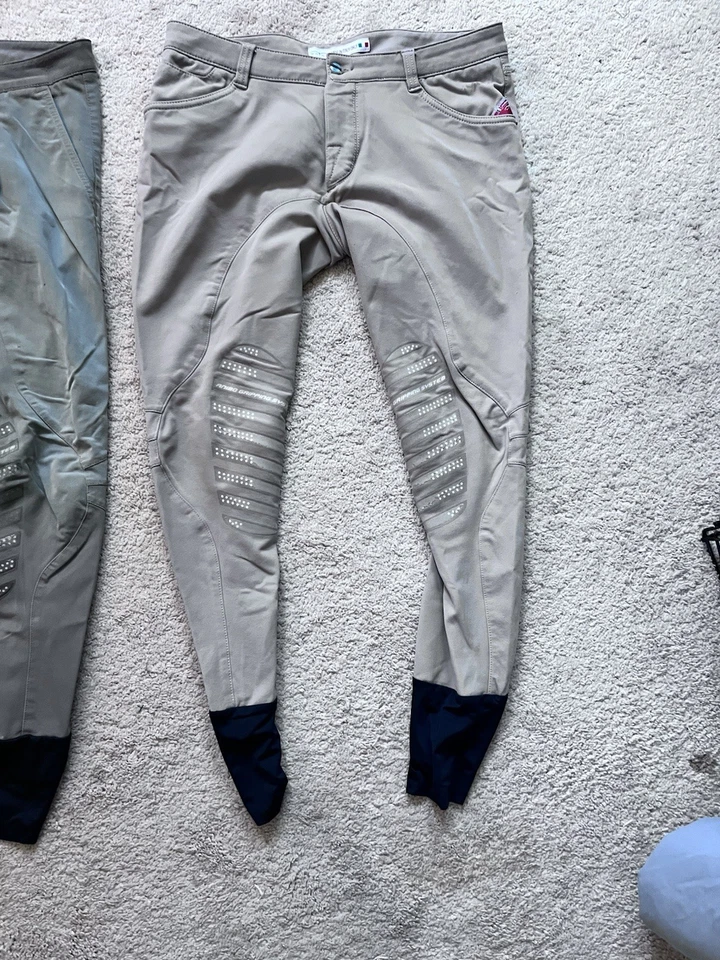 2双套装两个专业动画马裤成人膝贴抓骑行裤34 X 30 — 第 4/4 张图片