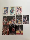 10 Card Lot Michael Jordan Mixed Manufacturers, Skybox, Upper Deck