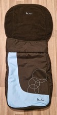 SILVER CROSS POP FOOTMUFF COSYTOES PUSHCHAIR STROLLER BLACK BLUE FLEECE LINED