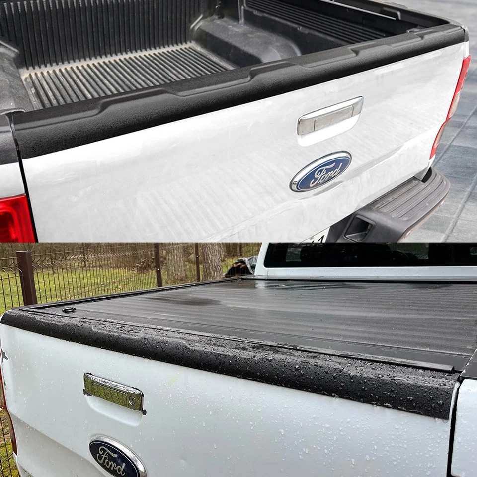 Tailgate Rail Guard Protector Rear Cover For Ford Ranger Raptor PX3 MK 2018-2022 - image 4 of 4