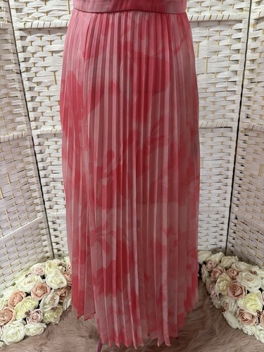 Ted Baker Coral Mirelia Cross Front Pleated Midi Size 8 (Ted 1) RRP £225.00 BNWT - Picture 4 of 13