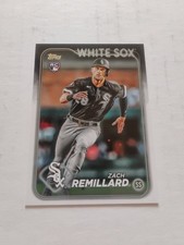 2024 Topps Series 1 Zach Remillard Rookie Card No. 222 MLB Chicago White Sox. rookie card picture