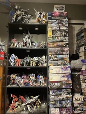 MASSIVE PREBUILT GUNPLA LOT! HG RG MG! [!!CHECK DESCRIPTION BEFORE PURCHASING!!]