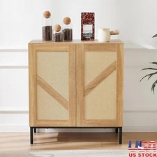 Multi-Purpose Buffet Cabinet Adjustable Shelves Storage Sideboard Kitchen Office