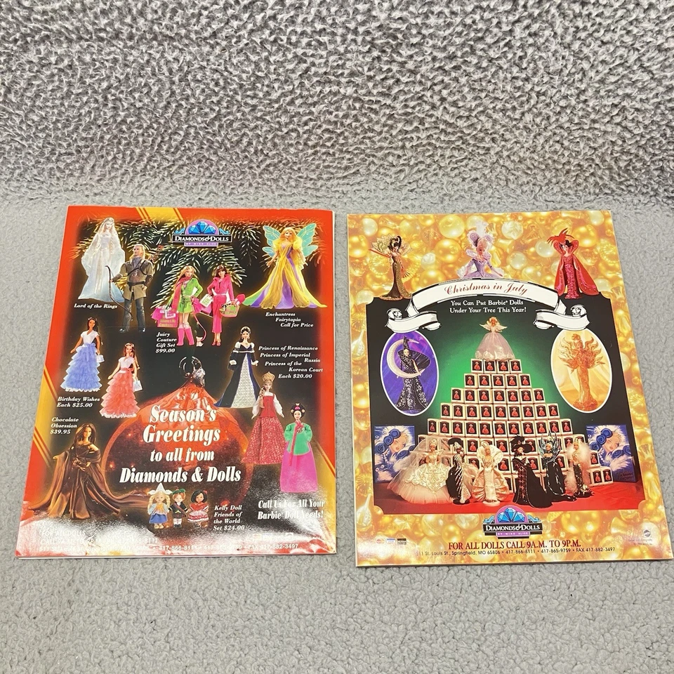 Lote Revista Barbie Bazaar (22) 1997-2004 Muñeca Incompleta Revista Coleccionista Foto 3 de 4