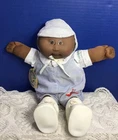 Vintage 1984 Preemie Cabbage Patch African American Baby Boy Original Clothes