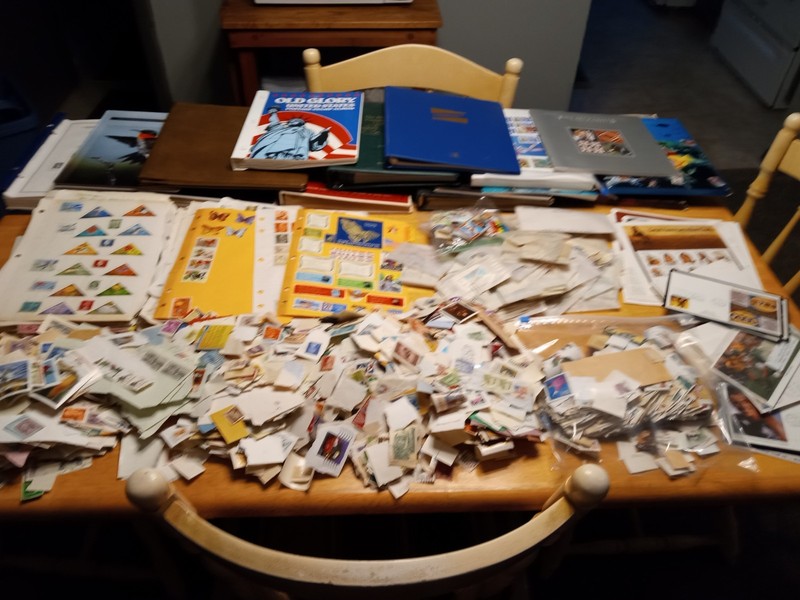 Giant Stamp Collection From The 1920's - 1990's!!!!