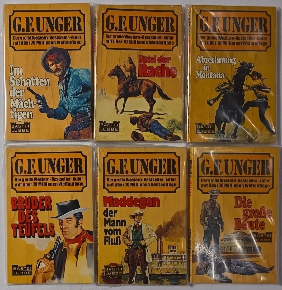 G. F. UNGER Taschenbücher 43er Nr. 58 - 71 Wildwest Western Romane Romanhefte - Bild 4 von 4
