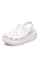 Crocs Mens Size 9  Platform Clogs mules Slides Cushion Comfort kitchen nursery 