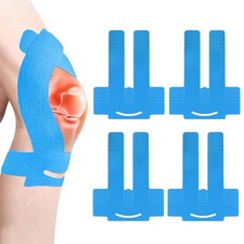 24 Count Pre-Cut Kinesiology Tape for Knee Pain Relief Waterproof Sport Tapes