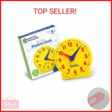 Learning Resources Big Time Student Clock, Teaching  Demonstration Clock, Devel