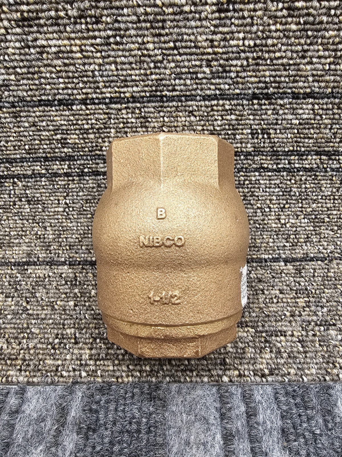 Nibco 1-1/2" Solder Brass Ring Check Valve 250 CWP Threaded Bore Replacement