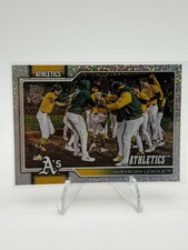 2026 Topps Series 1 Baseball Celebration Confetti Athletics #304 Foil 🎉